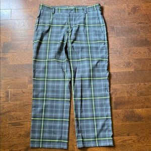 Nike Golf Tour Performance Dri-Fit Plaid Pants Size 32x32